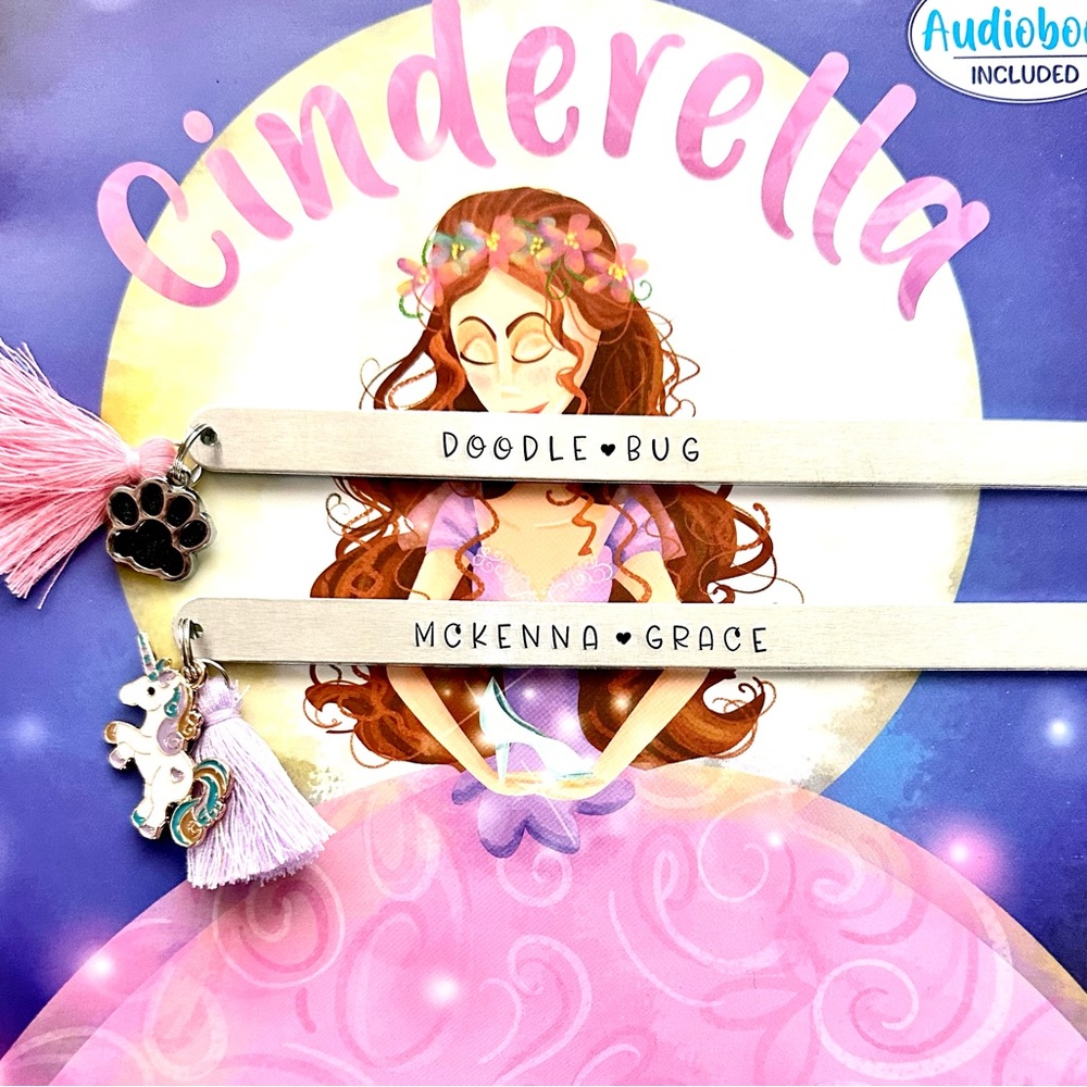 Personalized Bookmark - Hand Stamped Bookmark - Bookmark - Bookmark Lover Gift